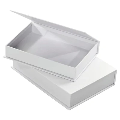 Afbeelding van Pappschachteln &#039;Klappdeckel Boxen&#039;, Weiß