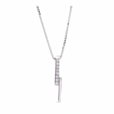 Afbeelding van Ketting Zilver Zirkonia Jennie Charme Bijoux