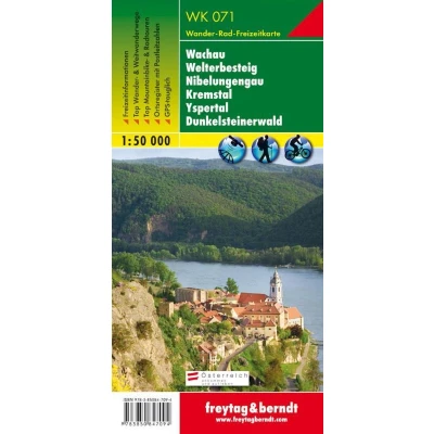 Afbeelding van FB WK071 Wachau Welterbesteig Nibelungengau Kremstal Yspertal Dunkelsteinerwald