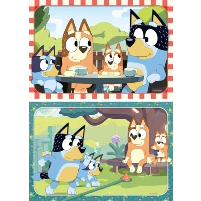 Afbeelding van Ravensburger Puzzel 2 x 12 stukjes Familietijd