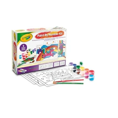 Afbeelding van Crayola Hobbypakket Schilderen op Nummer Knutselset Voor Kinderen