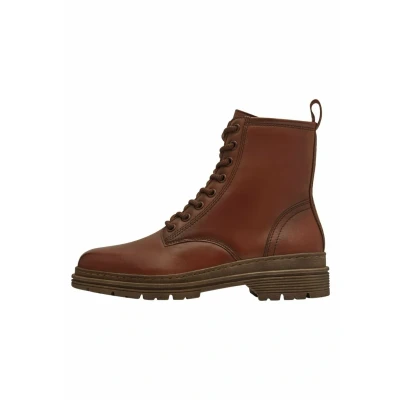 Afbeelding van Tamaris Veterboots, Dames, Maat: 36, Muscat Leer/ synthetisch