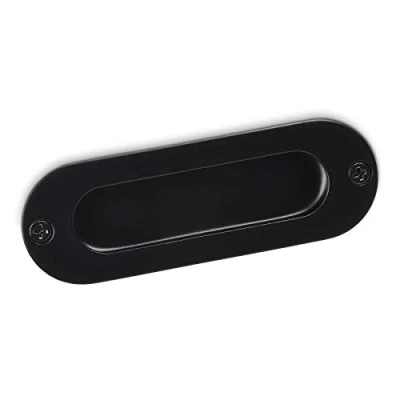 Afbeelding van 5 x Meubelgreep EL 08 Boorgatafstand 108 mm Zwart mat Infreesgreep van SOTECH
