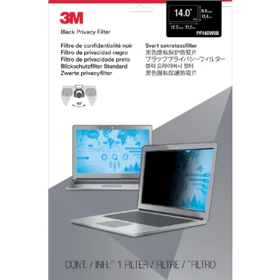 Afbeelding van Privacy filter 3M 14&quot; breedbeeld 16:9