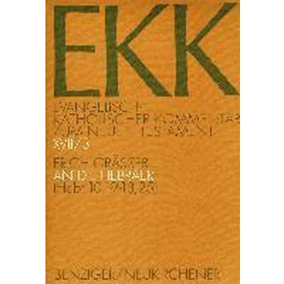 Afbeelding van Der Brief an die Hebräer: EKK XVII/3, Hebr 10,19 13,25