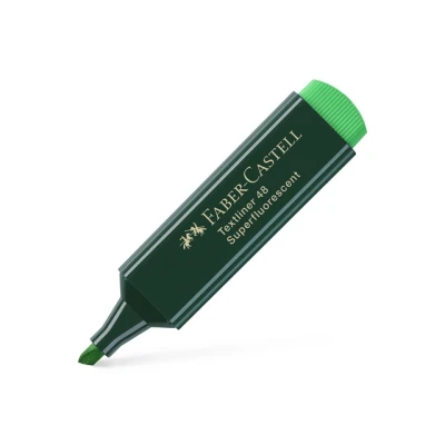 Afbeelding van 10x Tekstmarker Faber Castell 48 neon groen