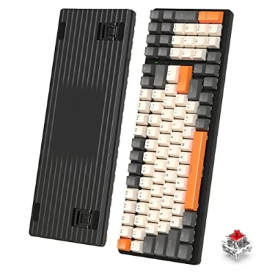 Afbeelding van K3 Mechanisch toetsenbord Ultracompacte Mini 98 Keys Bedrade Type C USB Apex Pro NKRO Waterbestendige stille Optische lineaire rode schakelaar RGB verlichting voor PC/MAC Gamer Typist QWERTY