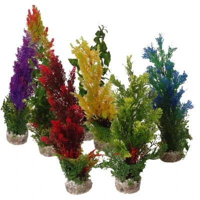 Afbeelding van Sydeco kunststofplant AP extra large 39 cm assorti 349700 Gebr. de Boon