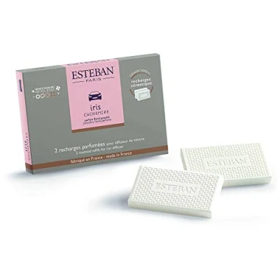 Afbeelding van Esteban Classic Iris Cachemire Autoparfum navulling (2 stuks)