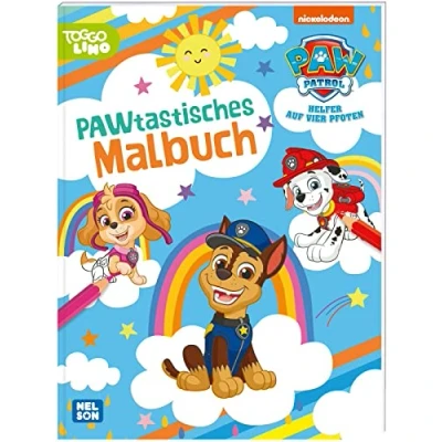 Afbeelding van PAW Patrol Kindergartenheft: PAWtastisches Malbuch: 80 Malvorlagen mit allen Hunden der für Kinder ab 3 Jahren