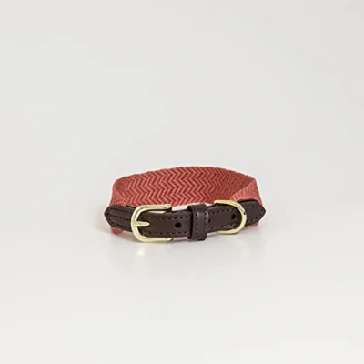 Afbeelding van Kentucky Halsband Jacquard Terracotta 37cm
