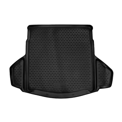 Afbeelding van Precies passende kofferbakmat TPE Toyota AURIS (II) 2012 2015 Wagon/Station Wg, Hybrid/Premium versie met comfort pakket voor de bovenste kofferbak
