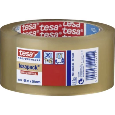 Afbeelding van tesa 04024 00202 04 Verpakkingstape tesapack 4024 Transparant (l x b) 66 m 38 mm 1 stuk(s)