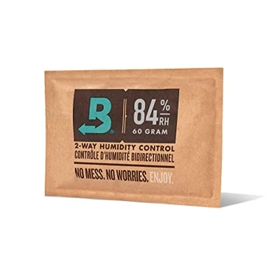 Afbeelding van Boveda voor sigaren 84% RV 2 way vochtregeling humidor seasoning Maat 60 gebruik met elke 25 In een 14 dagen op smaak 1 stuk