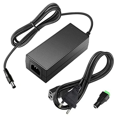 Afbeelding van SHNITPWR 12V Voedingsadapter LED Transformator 5A 60W Voeding AC 100V 240V tot DC 12 Volt Spanningstransformator 5,5 x 2,5 mm voor strips licht bewakingscamera&#039;s Computerscherm