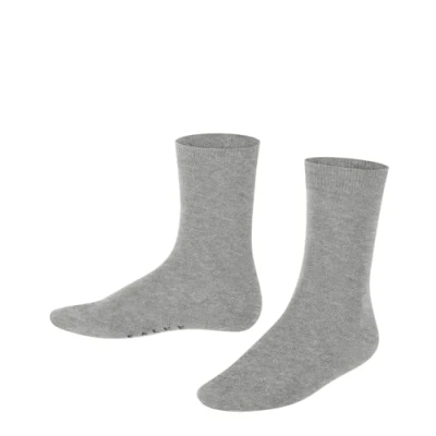 Afbeelding van Falke Cotton Finesse UNI Sokken voor kinderen, Maat: 39 42, Concrete mel