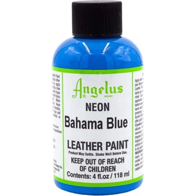 Afbeelding van Angelus leerverf Bahama Blauw 118ml