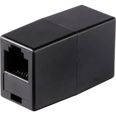 Afbeelding van Renkforce Telefoon (analoog) Adapter [1x RJ12 bus 6p6c 1x 6p6c] Zwart