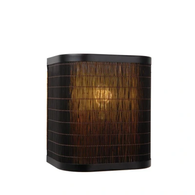 Afbeelding van Lucide TAGALOG Wandlamp 1xE27 Zwart