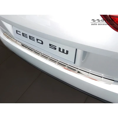 Afbeelding van Avisa RVS Achterbumperprotector passend voor Kia Ceed III SW 2018 &#039;Ribs&#039;
