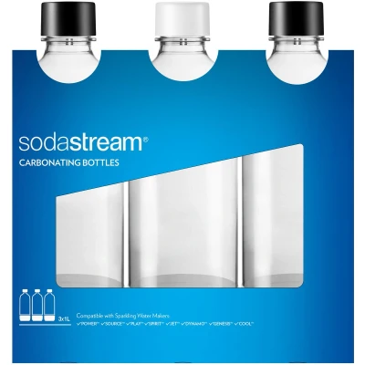 Afbeelding van SodaStream 2260525 waterfles, kunststof, multi, verpakking van 3 stuks (3 x 1 liter), 464