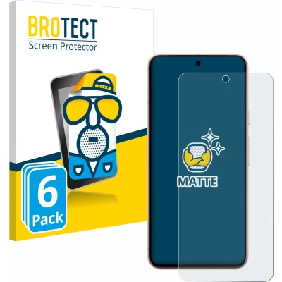 Afbeelding van BROTECT (6 Stuks) Antireflecterende Beschermfolie voor Google Pixel 8 Anti Glare Screen Protector, Mat, Ontspiegelend