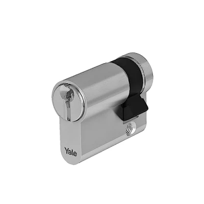 Afbeelding van Yale YC052KD271003N1 Euro veiligheidscilinder, vernikkeld, 27/10 mm, 3 sleutels