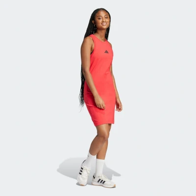 Afbeelding van adidas Sportswear Future Icons Small LOGO Jerseyjurk, Dames, Maat: Large, Pure ruby