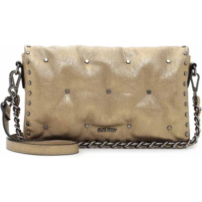 Afbeelding van SURI FREY Schoudertas Andy Crossover Bag Gold Goudkleurig
