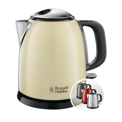 Afbeelding van Russell Hobbs 24994 70 Colour Plus+ Mini Waterkoker Cream
