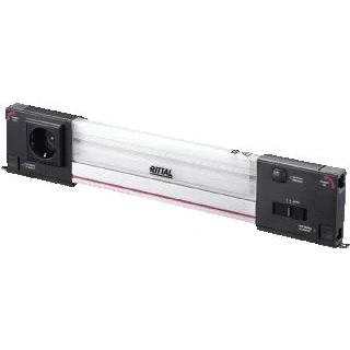 Afbeelding van Rittal sz systeemverlichting led 100 240v b 437mm 1200 lumen zonder aansluitkabel ral7016 bewegingsmelder contactdoos geaard 2500310