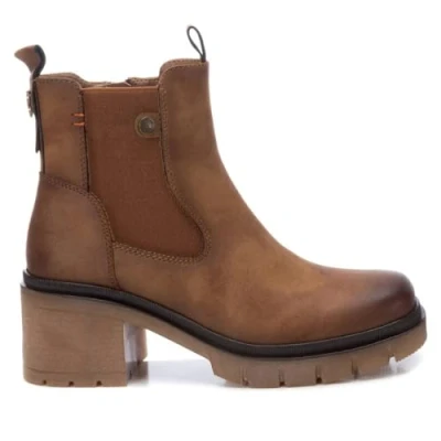 Afbeelding van Refresh 172267 dameslaarzen, enkort, camel, maat 39, Kameel, 39 EU