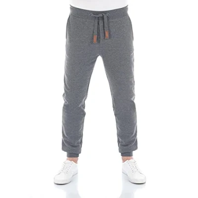 Afbeelding van riverso Trainingsbroek, RIVSven, voor heren, joggingbroek, sportbroek, vrijetijdsbroek, slimfit, effen, katoen, zwart, grijs, rood, bruin, groen, blauw, S, M, L, XL, 2XL, 3XL, 4XL, 5XL, Port Red
