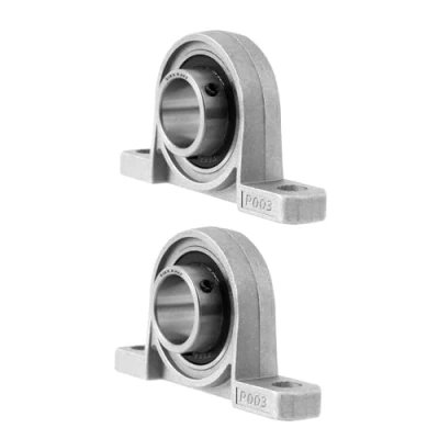 Afbeelding van XiKe 2 stuks KP003 boring 17 mm zinklegering gemonteerd hoofdkussen blok lagers verticale zelfinstellende typen past 3D printer en meer.