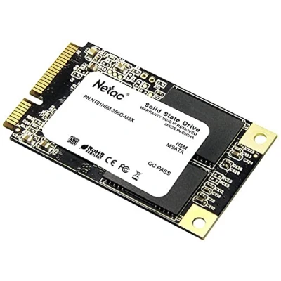 Afbeelding van Netac Technology 256 GB mSATA SSD harde schijf Retail NT01N5M 256G M3X