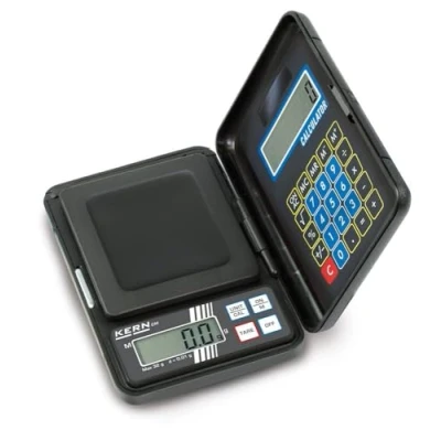 Afbeelding van KERN Zakweegschaal CM 150 1N (weegbereik max. g, leesbaarheid 0,1 met geïntegreerde rekenmachine, incl. batterijen)