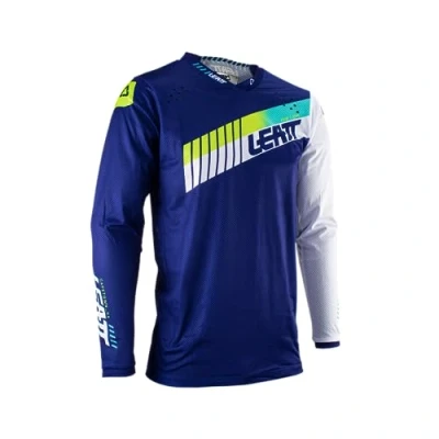Afbeelding van Leatt 4.5 Lite Classic Motorcross jersey, blauw, afmeting XL voor man