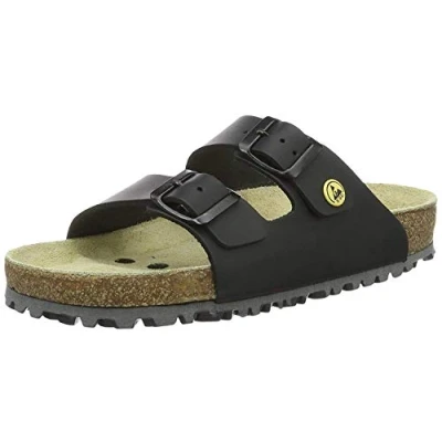 Afbeelding van Weeger Uniseks ESD pantolette werkschoenen, zwart, 36 EU