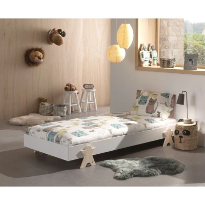 Afbeelding van Vipack Modulo Smiley 1 persoonsbed wit