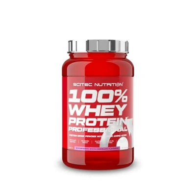 Afbeelding van Scitec Nutrition 100% Whey Protein Professional (Strawberry/White Chocolate 920 gram)