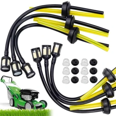 Afbeelding van 6 stuks benzineslang afdichting universele benzinefilterkit voor bosmaaier trimmer mower heggenschaar hoogsnoeier 3 x 5 mm