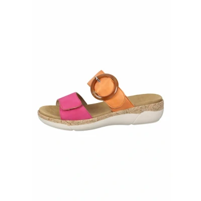 Afbeelding van Remonte Dames R6858 sandalen, magenta/oranje / 38, 37 EU, Magenta Oranje EU