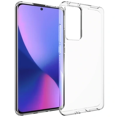 Afbeelding van Xiaomi 12X Hoesje Siliconen en TPU (zacht) Accezz Softcase/Backcover Transparant Telefoonhoesje