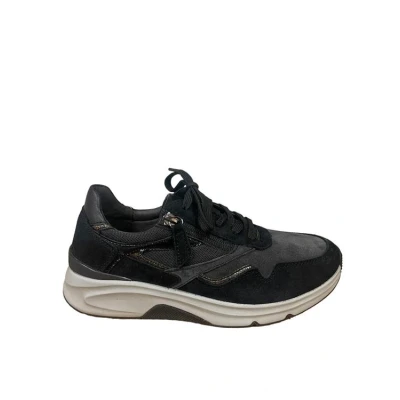 Afbeelding van Gabor Rollingsoft Sneakers grijs Suede Dames Maat 36