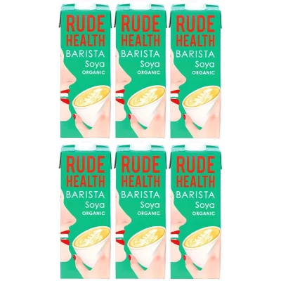 Afbeelding van Rude Health Barista Soya (Barista Sojamelk) 6 x 1L