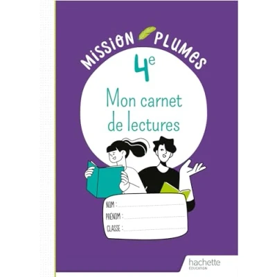 Afbeelding van Mon Carnet de lectures 4e Cahier élève Ed. 2024