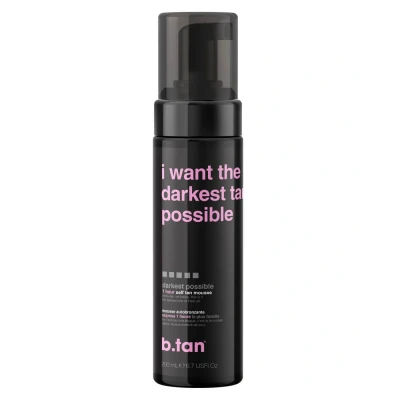 Afbeelding van B. Tan I Want The Darkest Possible... Self Mousse 200 Ml