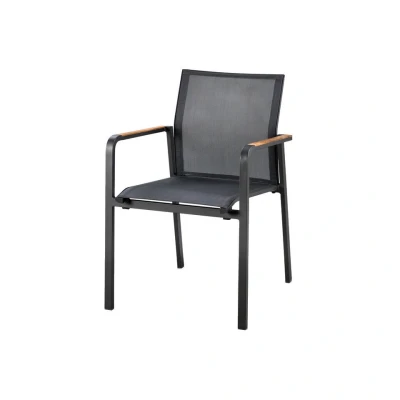 Afbeelding van Dining stoel zwart/grijs OWN