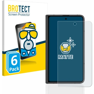 Afbeelding van BROTECT (6 Stuks) Antireflecterende Beschermfolie voor Google Pixel Fold (Extern Beeldscherm) Anti Glare Screen Protector, Mat, Ontspiegelend