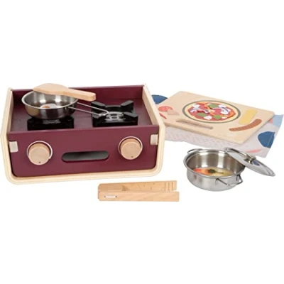 Afbeelding van Small Foot Houten Camping Speelkeuken Tasty, 9dlg.